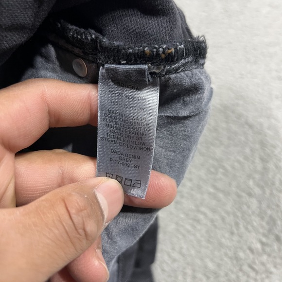 Roucha Jeans Womens Size D 16-18 Over 5'4 Dada Gray Pleated Ankle New - Picture 9 of 16